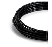 GNYVZXPLQ Filo Metallico in Alluminio, Aluminum Wire Round Multicolor Multiple Sizes Painted for DIY Jewelry Making Accessories(Black,2.5mm x 2Meters)