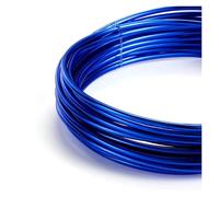 GNYVZXPLQ Filo Metallico in Alluminio, Aluminum Wire Round Multicolor Multiple Sizes Painted for DIY Jewelry Making Accessories(Blue,2.5mm x 2Meters)