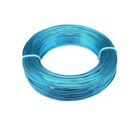 GNYVZXPLQ Filo Metallico in Alluminio, Anodized Aluminium Beading Wire Multicolor Multiple Sizes for Jewelry Making(Blue,1.5mm 100Meters)
