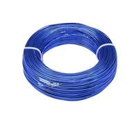 GNYVZXPLQ Filo Metallico in Alluminio, Anodized Aluminium Beading Wire Multicolor Multiple Sizes for Jewelry Making(Dark Blue,1mm 200Meters)
