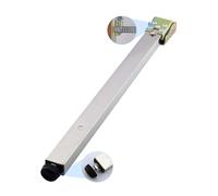 GNYVZXPLQ struttura delle gambe del tavolo in metallo, Gamba da tavolo pieghevole telescopica regolabile in acciaio inossidabile 30-60 cm(45cm(17.7in))