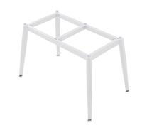 GNYVZXPLQ struttura delle gambe del tavolo in metallo, Telaio for gambe da tavolo in acciaio con ventosa multicolore, diverse misure(White,135x82x45cm)