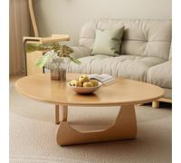 GNYVZXPLQ Tavolino Divano, Tavolino da caffè in legno di caucciù, stile moderno di metà secolo, vintage, multicolore, diverse dimensioni(Log,50.39" Lx31.5 Wx15.75 H(128x80x40cm))