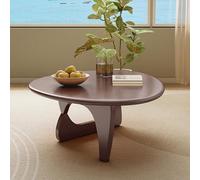 GNYVZXPLQ Tavolino Divano, Tavolino da caffè in legno di caucciù, stile moderno di metà secolo, vintage, multicolore, diverse dimensioni(Walnut,35.43" Lx22.83 Wx15.75 H(90x58x40cm))