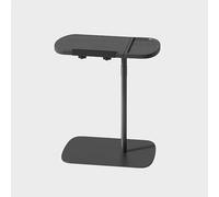 GNYVZXPLQ Tavolino Divano, Tavolino laterale girevole e regolabile a forma di C che scorre sotto il divano, multicolore, 19,7x11,8x23,6 pollici(Black)