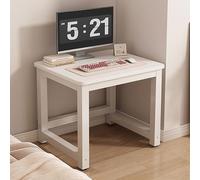 GNYVZXPLQ tavolo computer, Scrivania for computer in metallo, postazione di lavoro for ufficio, studio e scrittura, multicolore, diverse dimensioni(White,60 * 40 * 70 cm/23.6 * 15.7 * 27.6 in)