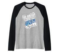 Go Ahead Underestimate Me That'll Be Fun Summer Gift Maglia con Maniche Raglan