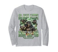 Go Away Kitten, Divertente Bootleg Daddy Sigma Wolf Maglia a Manica