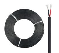 GO BEYOND YOURSEIF 100FT 2/3/4 Core 24 Gauge UL Certification Tinned Copper Core PVC Cable Low Voltage Cable for Transmission Signal & Medical Equipment & Automation Equipment(3C,24AWG)