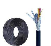 GO BEYOND YOURSEIF Cavo Conduttore 28AWG 20/26/40/44/50 (UL2464) Cavo Di Alimentazione LED Antifurto Schermato Isolato In PVC In Rame Stagnato Altamente Flessibile For Bassa Tensione(30FT,28AWG-40C)