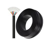 GO BEYOND YOURSEIF Cavo di Alimentazione Multiconduttore Certificato UL, Cavo in Rame Stagnato Senza Piombo VW-1 300 V 30-100 Piedi, Cavo di Collegamento A 10 Conduttori 28 AWG-18 AWG(50ft,28AWG)