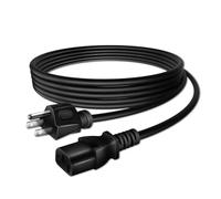 GO BEYOND YOURSEIF Cavo Di Alimentazione Universale For Laptop Da 15 Piedi 14 AWG A 3 Poli, Certificato ETL, Cavo For Computer Lungo C13, Cavo Di Alimentazione Resistente(1.0mm²)