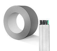 GO BEYOND YOURSEIF Cavo for Ascensore Piatto da 0,75 Mm²-2,5 Mm², 9-16 Conduttori, Rame Privo di Ossigeno al 99,9%, Cavo Flessibile for Ascensori E Gru, Cavo di Controllo con Guaina(1mm²-10C)
