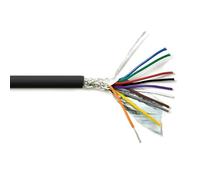 GO BEYOND YOURSEIF Cavo Schermato UL2464 10 Conduttori 16-28 AWG - Rame Stagnato, 300V, Isolamento PVC, Doppio Schermo, Cavo CNC per Elettrodomestici E Cablaggio Auto (32/65/100 Ft)(32ft,10C-28awg)