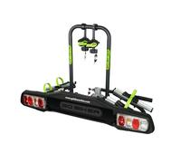 GO BIKER Portabici Beat per 2 Biciclette a Sfera di Traino antifurto, 15 kg, Telaio in Acciaio/Alluminio, Bracci Regolabili Tutti i Tipi di Biciclette, Doppia Chiusura di Sicurezza, 13 a 7 Pin