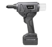 GO-BR1 Strumento batteria per rivetti ciechi 2 x batterie da 2,0 AH 36 WH + caricatore e custodia