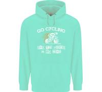 Go Ciclismo Say Voci Nel Mio Testa Ciclisti Bambini Felpa con Cappuccio