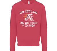Go Ciclismo Say Voci Nel Mio Testa Ciclisti Bambini Felpa Maglione