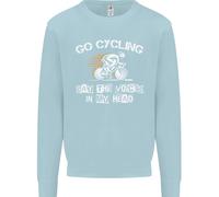 Go Ciclismo Say Voci Nel Mio Testa Ciclisti Bambini Felpa Maglione