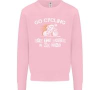 Go Ciclismo Say Voci Nel Mio Testa Ciclisti Bambini Felpa Maglione