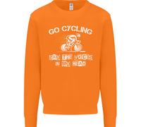 Go Ciclismo Say Voci Nel Mio Testa Ciclisti Uomo Felpa Maglione