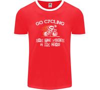 Go Ciclismo Say Voci Nel Mio Testa Ciclisti Uomo Ringer Fotl