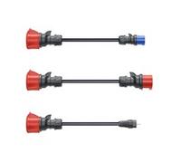 E_0001_100280279 GO-Echarger go-e Adapterset Gemini flex 22 kW. Kabelfarbe: Schw