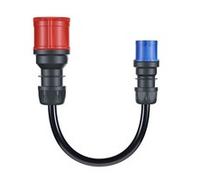 go-e Gemini flex Nero Dritto Dritto IP55 22 kW 16 A Adapter Gemini CH-04-01