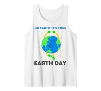 Go Earth It's Your Earth Day Musica Sing Dance Planet Party Canotta