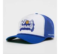 Go F Yourself Twill Mesh Trucker blu ONE SIZE