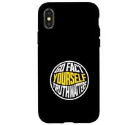 Go Fact Yourself La verità conta il controllo scientifico Custodia per iPhone X/XS