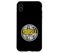 Go Fact Yourself La verità conta il controllo scientifico Custodia per iPhone XS Max