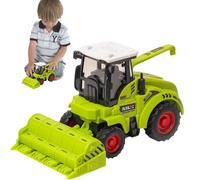 Go Farm Toy - Veicolo Trattore ad attrito per Giocattolo didattico Realistico, Veicolo agricolo affidabile e Durevole, Regalo di Compleanno ergonomico per Bambini
