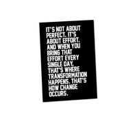 Go Further Poster | Inspirational effort gym decor(Framed,08x12inch(20x30cm))