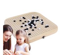 Go Game Set Traditional Mind Strategy Fun - Classic Thinking Challenge, promuovere la crescita strategica | Miglioramento del, logica, pazienza, disciplina, spirito competitivo, ideale per il tablet