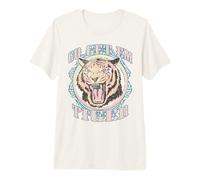 Go Get Em Tiger - Grafica Vintage Bohémien Maglietta Premium