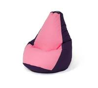 GO GIFT Pouf Rosa Viola 130 x 90 cm Pera