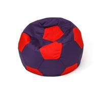 GO GIFT Pouf Rosso Viola Oxford Calcio