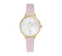 Go Girl 699484 - Orologio da donna in acciaio dorato, pelle rosa