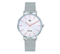 Go Girl Montre Femme Acier Milanais Cadran Blanc 695998