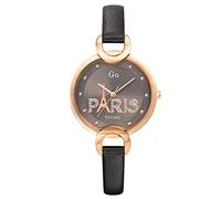 GO Girl Only Orologio paris cinturino nero in gomma e quadrante nero