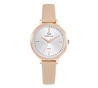 Go Girl - Orologio da donna in acciaio dorato, rosa, pelle rosa 699497