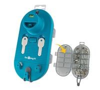 Go Hang It! Pro, il kit originale tutto in uno per appendere e livellare quadri, facile da appendere a denti di sega/grucce metalliche, include custodia con 85 elementi essenziali per appendere quadri