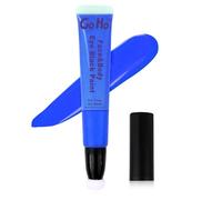 Go Ho Pittura per viso blu reale, impermeabile, color crema e blu, per Halloween, cosplay, puffi, mistici, avatar, clown, trucco