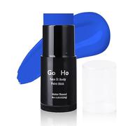 Go Ho Pittura per viso e corpo, colore blu reale, formula facilmente lavabile, non tossica, copertura completa, colore blu crema per il corpo per Halloween, cosplay, SFX, mistico, puffo, trucco da