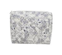 Go Home - Trousse per trucchi floreali, in cotone, Jolly House, beauty case, trousse per trucchi, video Head, b, taglia unica