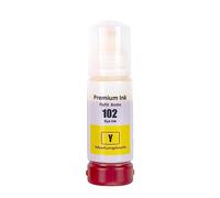 Go Inks 1 flacone di inchiostro giallo da 70 ml per sostituire Epson 102 compatibile/non OEM per stampanti EcoTank