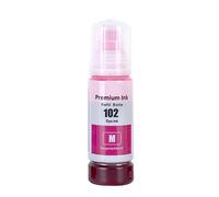Go Inks 1 flacone d'inchiostro magenta da 70 ml per sostituire Epson 102 compatibili/non-OEM per stampanti EcoTank