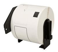 Go Inks 1 rotolo di etichette compatibili per sostituire Brother Dk-22225 (etichette: rotolo continuo, dimensioni: 38 mm x 30,48 m), bianco