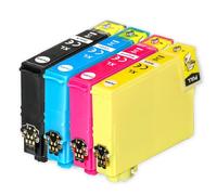 Go Inks 1 set di 4 cartucce d'inchiostro sostituire Epson T2996 (serie 29XL) compatibili/non-OEM per stampanti Epson Expression Home (4 inchiostri), nero, ciano, magenta, giallo
